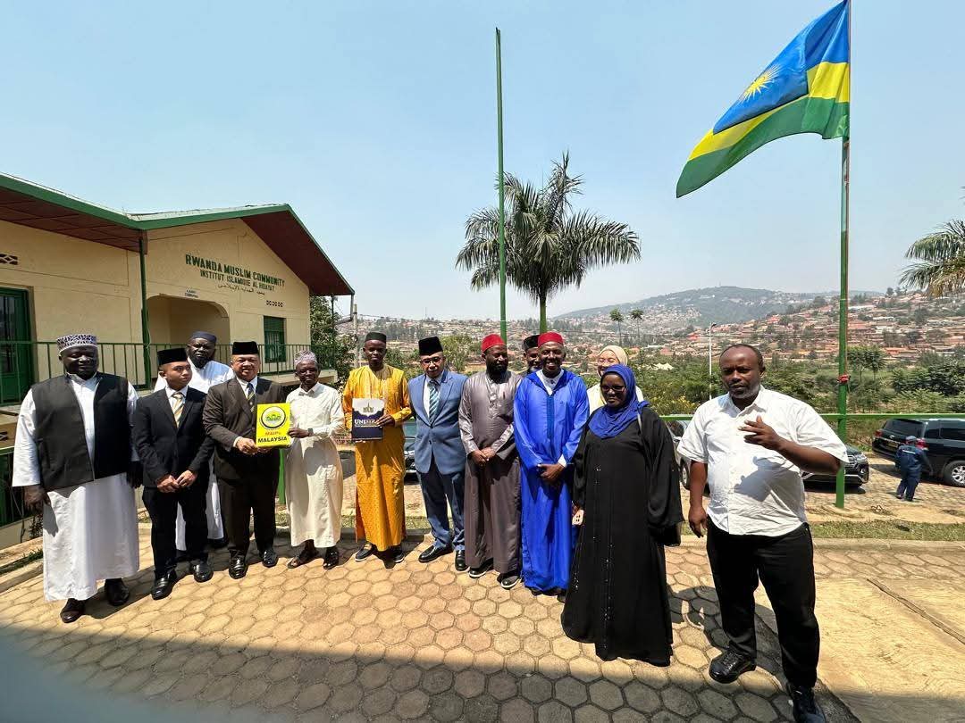Lawatan Dakwah DYTM Raja Muda Perlis Ke Rwanda Disertai SS Mufti Negeri Perlis