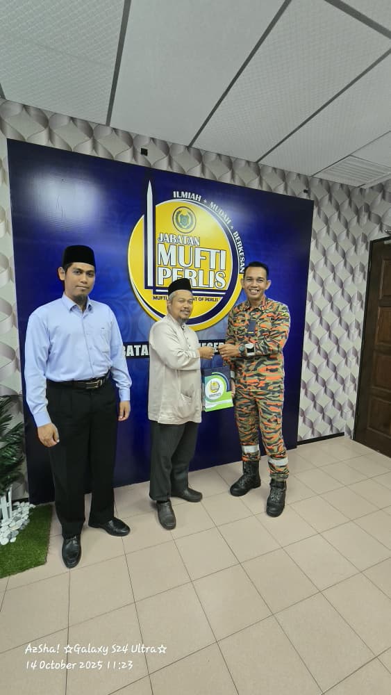 Jabatan Mufti Negeri Perlis Adakan Taklimat Keselamatan Kebakaran Bersama Jabatan Bomba Negeri Perlis