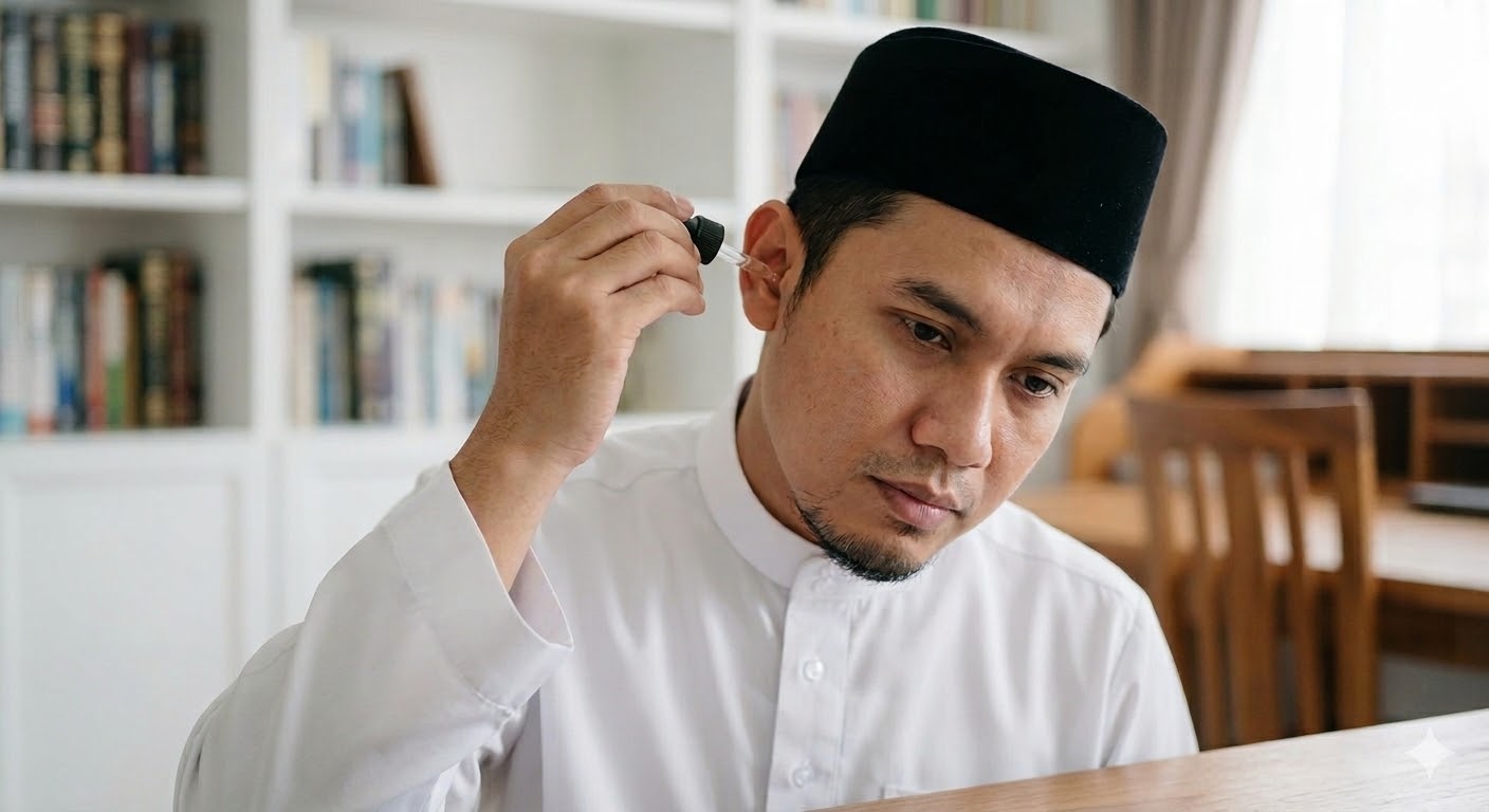Hukum Titisan di Telinga Ketika Berpuasa