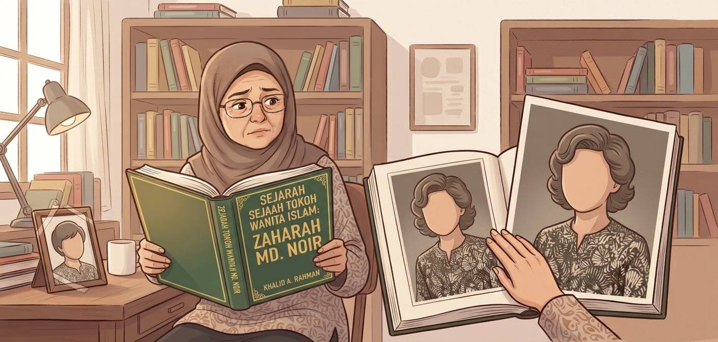 Hukum Penggunaan Gambar Lama Arwah Wanita Muslimah Yang Tidak Menutup Aurat Di Dalam Buku Biografi Berunsur Sejarah