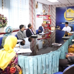 Kunjungan Hormat Pengarah Cawangan LHDN Malaysia Kangar ke Jabatan Mufti Negeri Perlis (08072020)