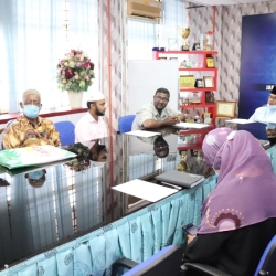 Kunjungan Hormat Setiausaha Surau India Muslim Perlis ke Jabatan Mufti Negeri Perlis (05062020)